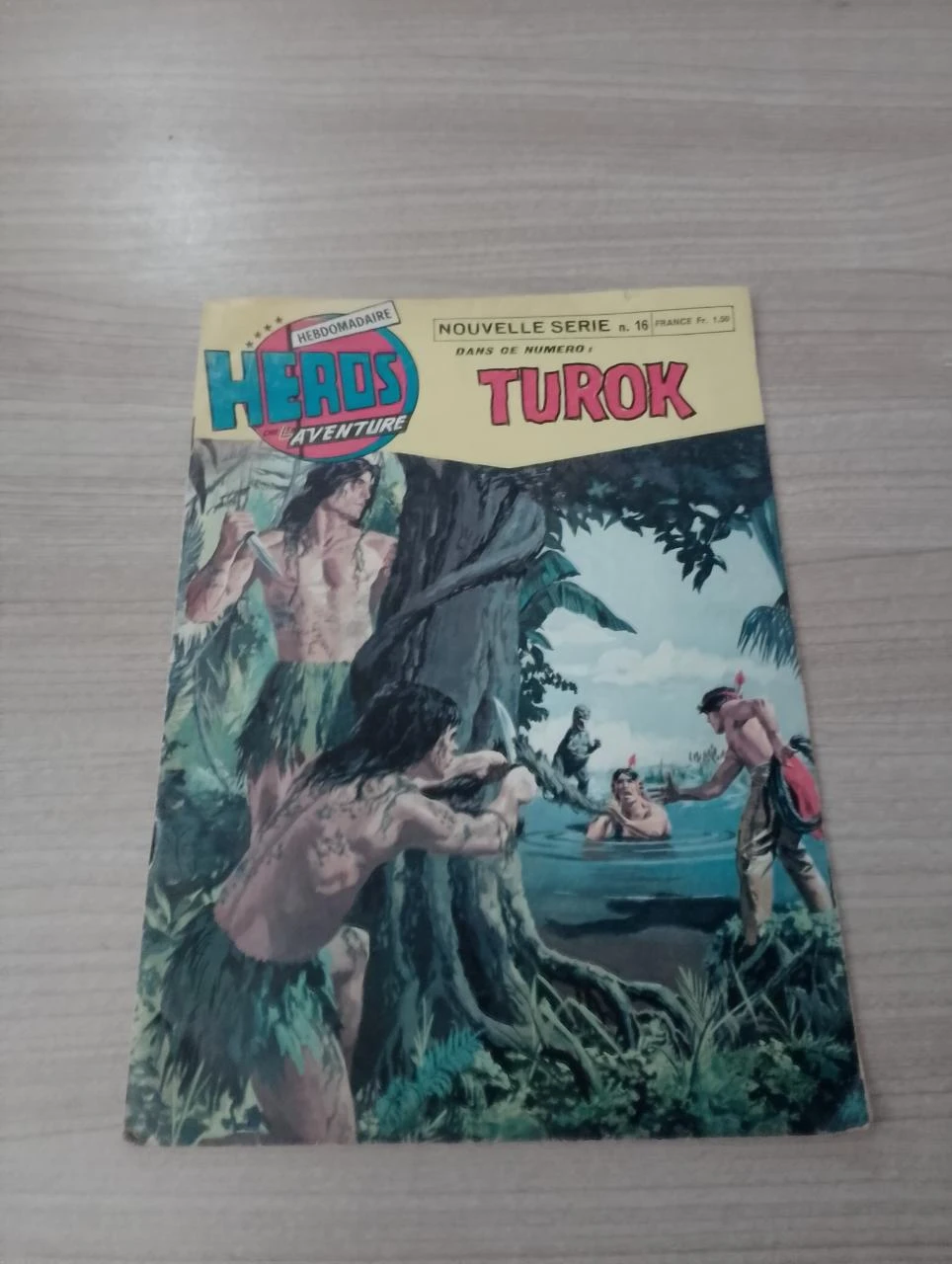 Héros de l'aventure, n° 16 Turok, 1972